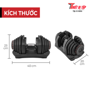 kich thuoc ta tay dieu chinh bowflex 1090