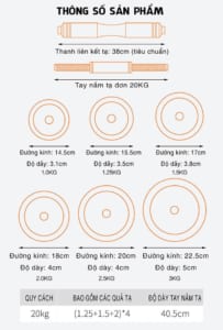 thong so bo ta da nang 4in1 20kg