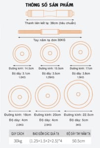 thong so bo ta da nang 4in1 30kg