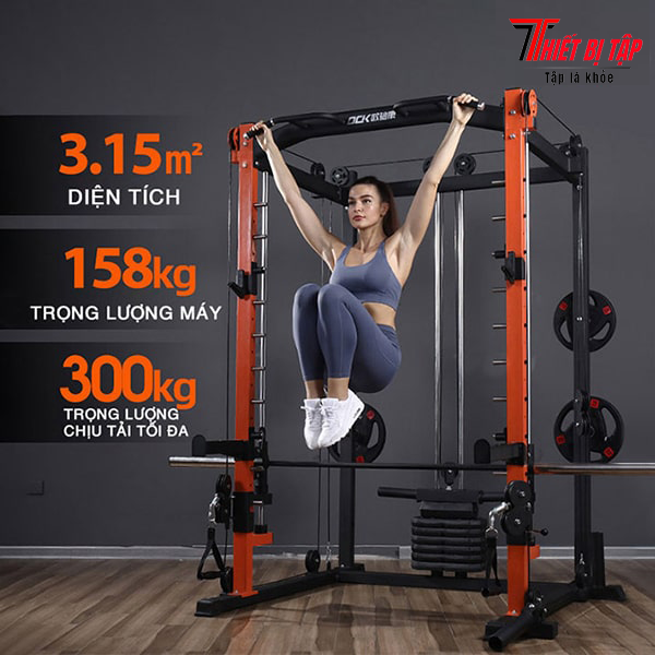 Khung Gánh Tạ Đa Năng K10 Thông số khung gánh tạ Squat K10