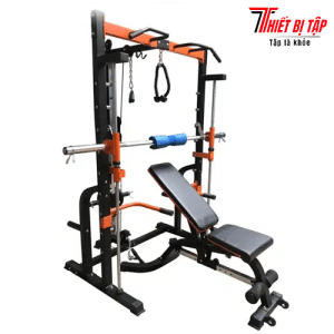 Bộ khung gánh tạ đa năng HQ-K8 Kèm ghế tạ